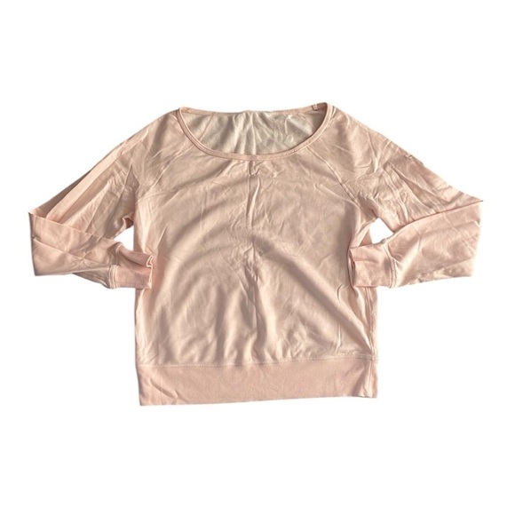 JoyLab Size Medium Ballet Pink Long-Sleeve Activewear Top - Picture 2 of 5